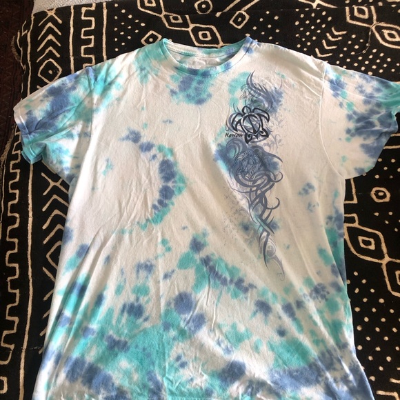Hawaii Tie Dye Graphic Tee - Picture 4 of 7